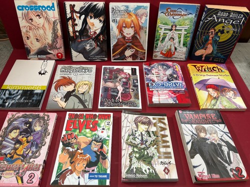 Diverse manga collection - manga, collection: